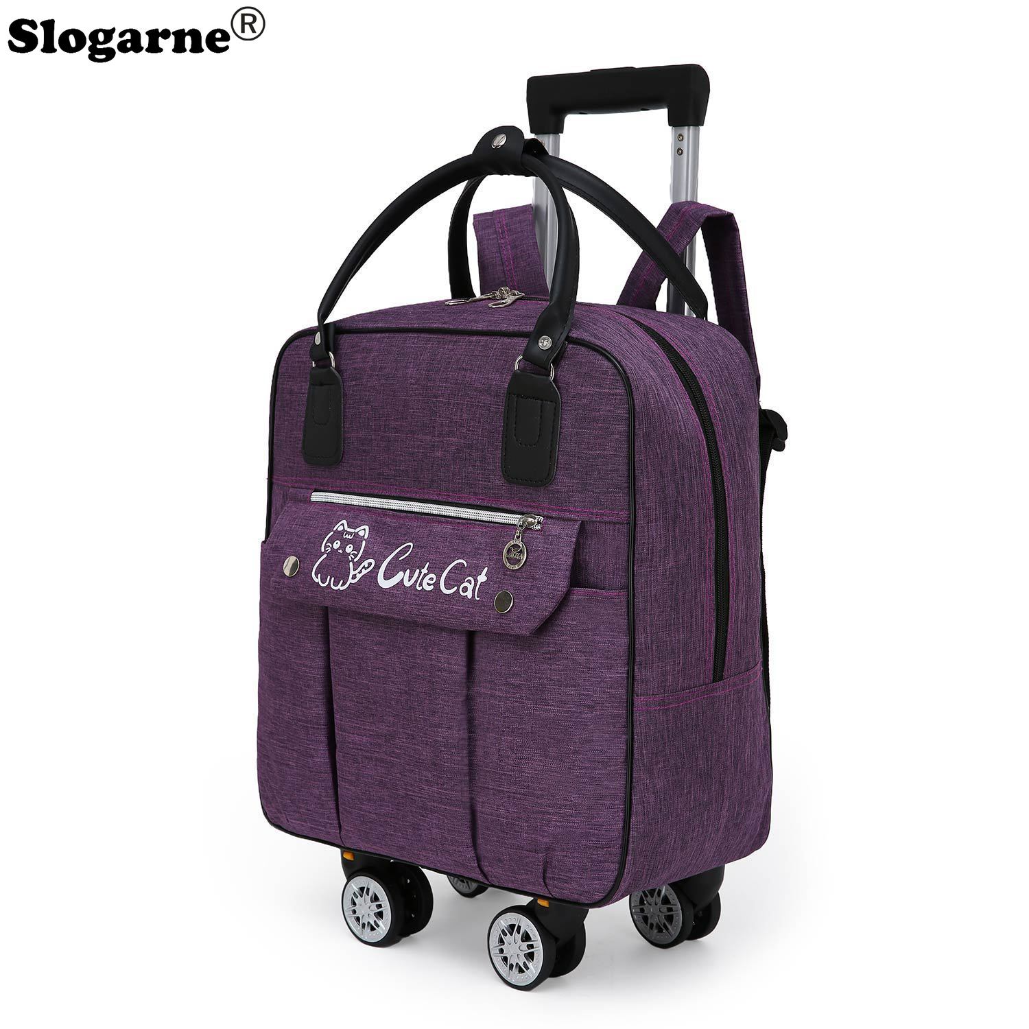 트롤리 대용량 여행 가방 바퀴 회 전자 수하물 휴대용  - Foldable Rolling Luggage Bag 리뷰 및 가격
