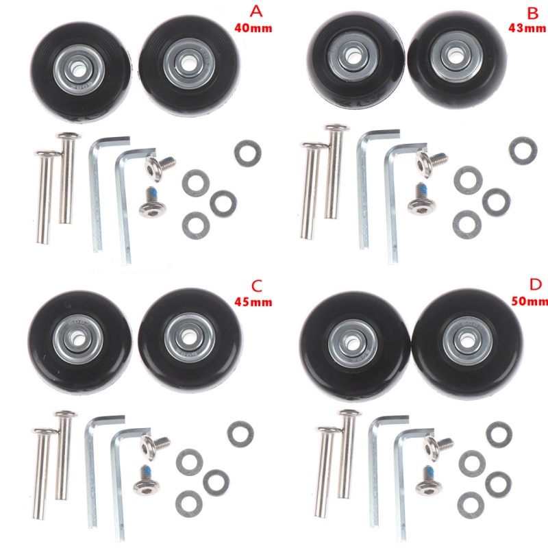 여행 가방 부품 액슬 무소음 여행 수하물 바퀴 캐스터, - Silent Replacement Luggage Wheels 리뷰 및 가격