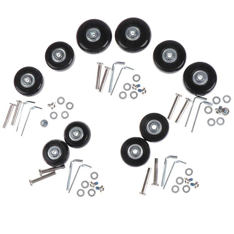 여행 가방 부품 액슬 무소음 여행 수하물 바퀴 캐스터, - Silent Replacement Luggage Wheels 리뷰 및 가격