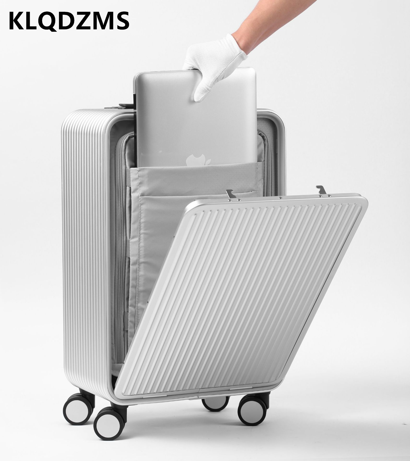 KLQDZMS 수하물 모든 알루미늄 마그네슘 합금 탑승 - Front Opening Laptop Luggage 24 Inch 리뷰 및 가격