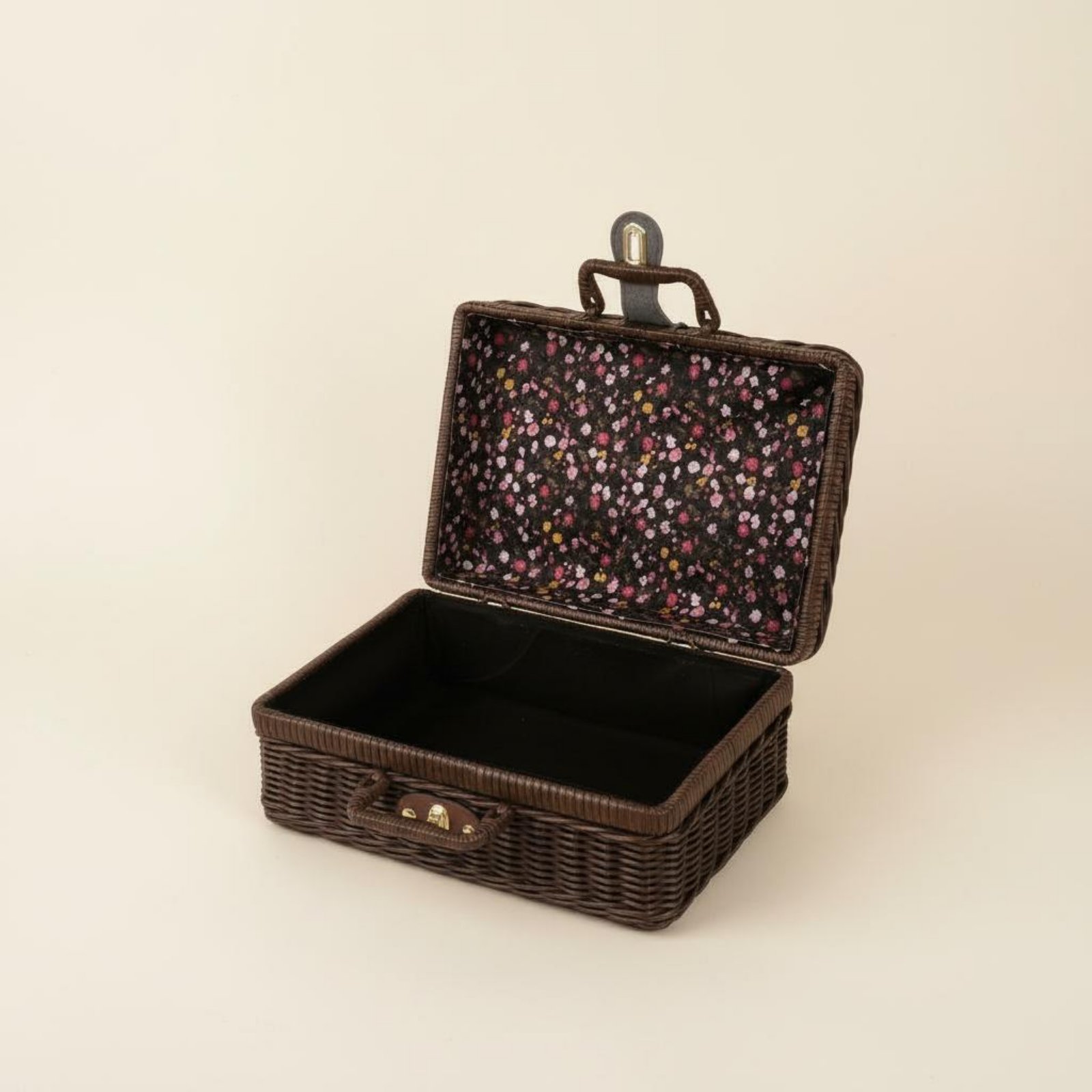 손잡이가 있는 빈티지 디자인 여행 가방 짠 직조 여행  - Retro Vintage Trunk Suitcase 리뷰 및 가격