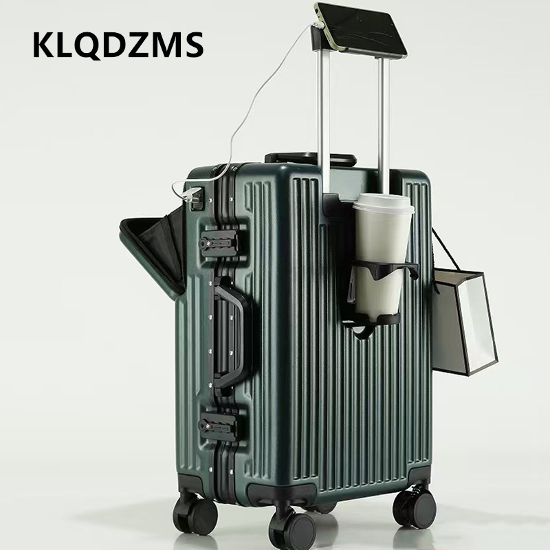 KLQDZMS 다기능 여행 가방 전면 개방형 탑승 가방 - Front Opening Laptop Luggage 24 Inch 리뷰 및 가격
