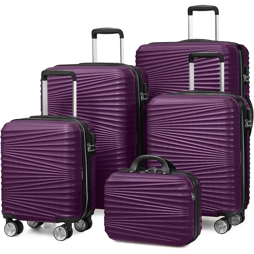 5종 하드쉘 확장형 캐리어 세트(스피너 휠 포함), 남 - Expandable Hard Shell Luggage Set 리뷰 및 가격