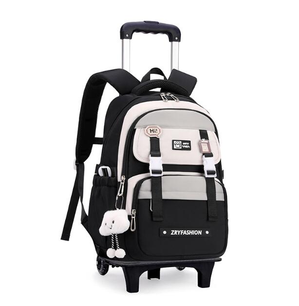 여자아이들을 위한 여행용 롤링 러기지 백팩 여행용 트롤 - Foldable Rolling Luggage Bag 리뷰 및 가격