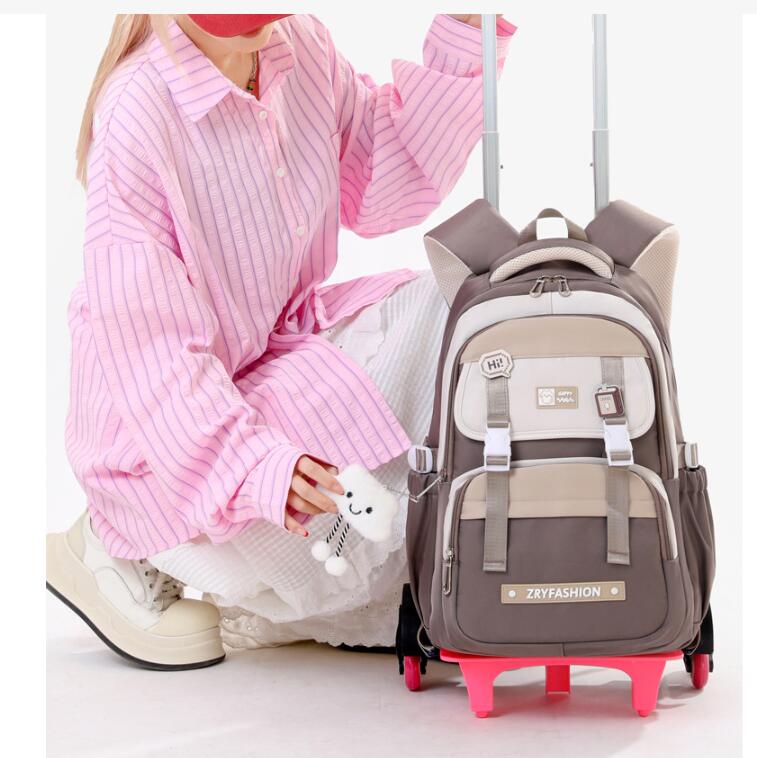 여자아이들을 위한 여행용 롤링 러기지 백팩 여행용 트롤 - Foldable Rolling Luggage Bag 리뷰 및 가격