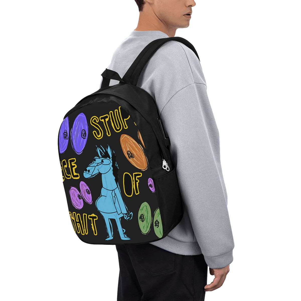 만화 보잭 호스맨 멍청한 똥 같은 짓난 가방 배낭 여행 - Travel Bags 리뷰 및 가격
