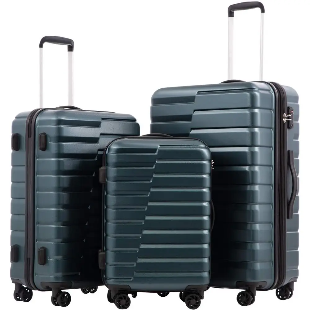 3피스 하드쉘 스피너 러기지 세트, 확장형 대형 여행  - Expandable Hard Shell Luggage Set 리뷰 및 가격