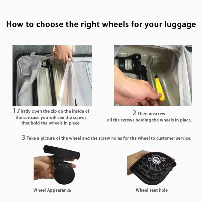 41Z의 경우 #   수하물 회전 바퀴 교체 360 ° - Silent Replacement Luggage Wheels 리뷰 및 가격