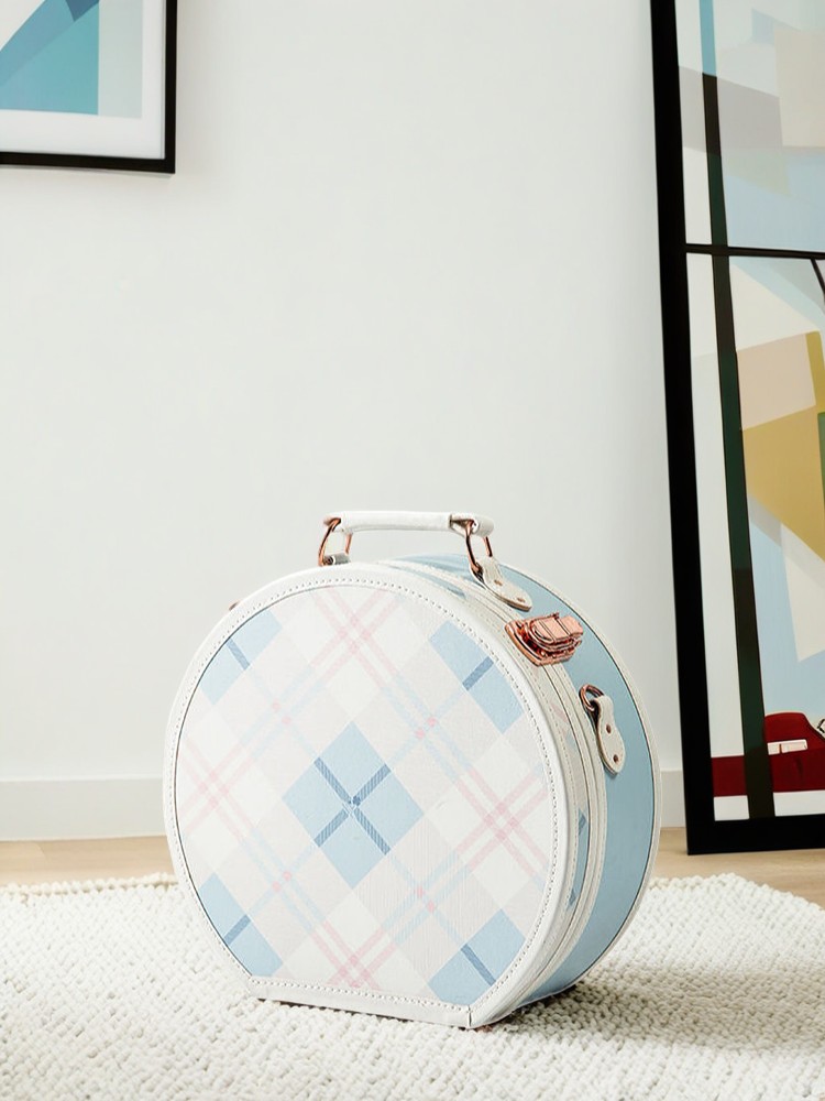 13인치 빈티지 레트로 가죽 기내 가방, 화장품 정리함 - Retro Vintage Trunk Suitcase 리뷰 및 가격