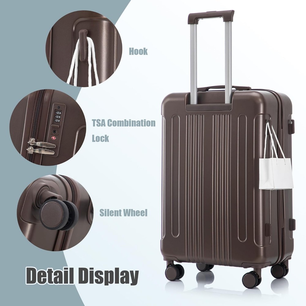 3피스 확장형 하드쉘 캐리어 세트 (TSA 잠금장치 포 - Expandable Hard Shell Luggage Set 리뷰 및 가격