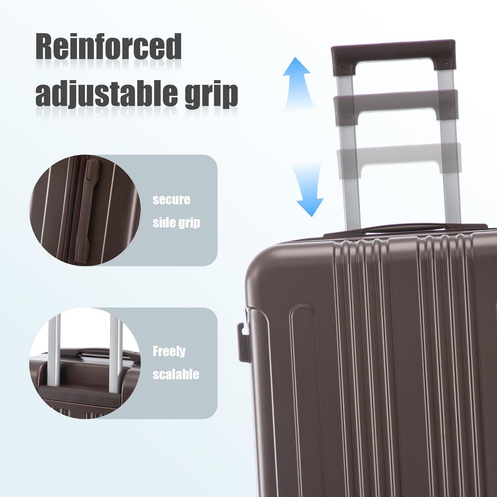 3피스 확장형 하드쉘 캐리어 세트 (TSA 잠금장치 포 - Expandable Hard Shell Luggage Set 리뷰 및 가격