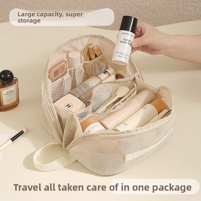 신상품 메쉬 화장품 가방 대용량 파티션 화장품 가방 여 - Cosmetic Bags 리뷰 및 가격